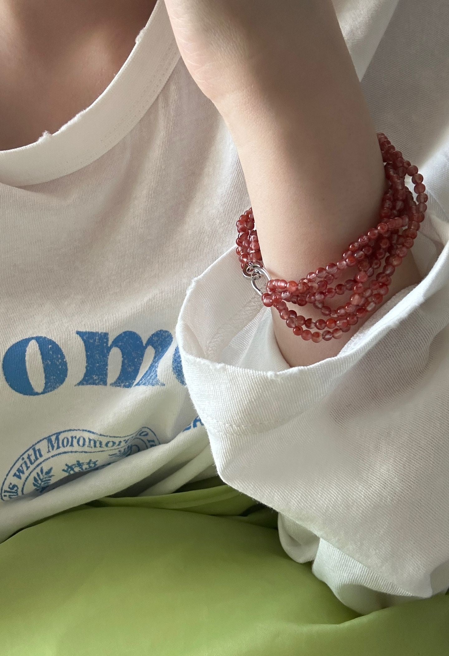 Sterling Silver Natural Bracelet