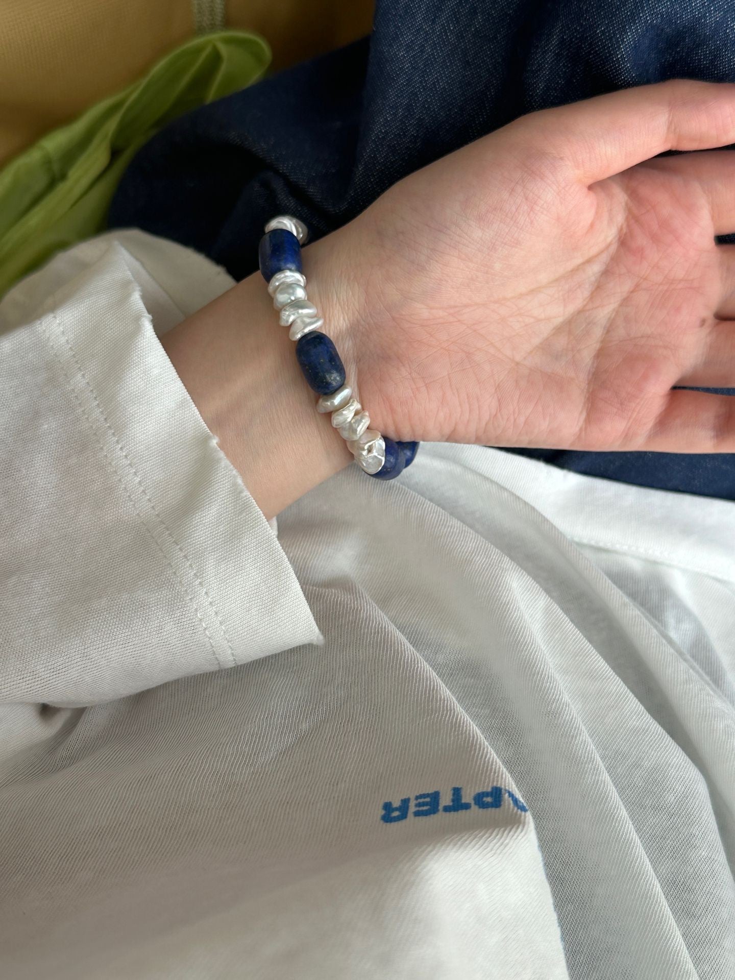 NaturalBlue StoneBracelet