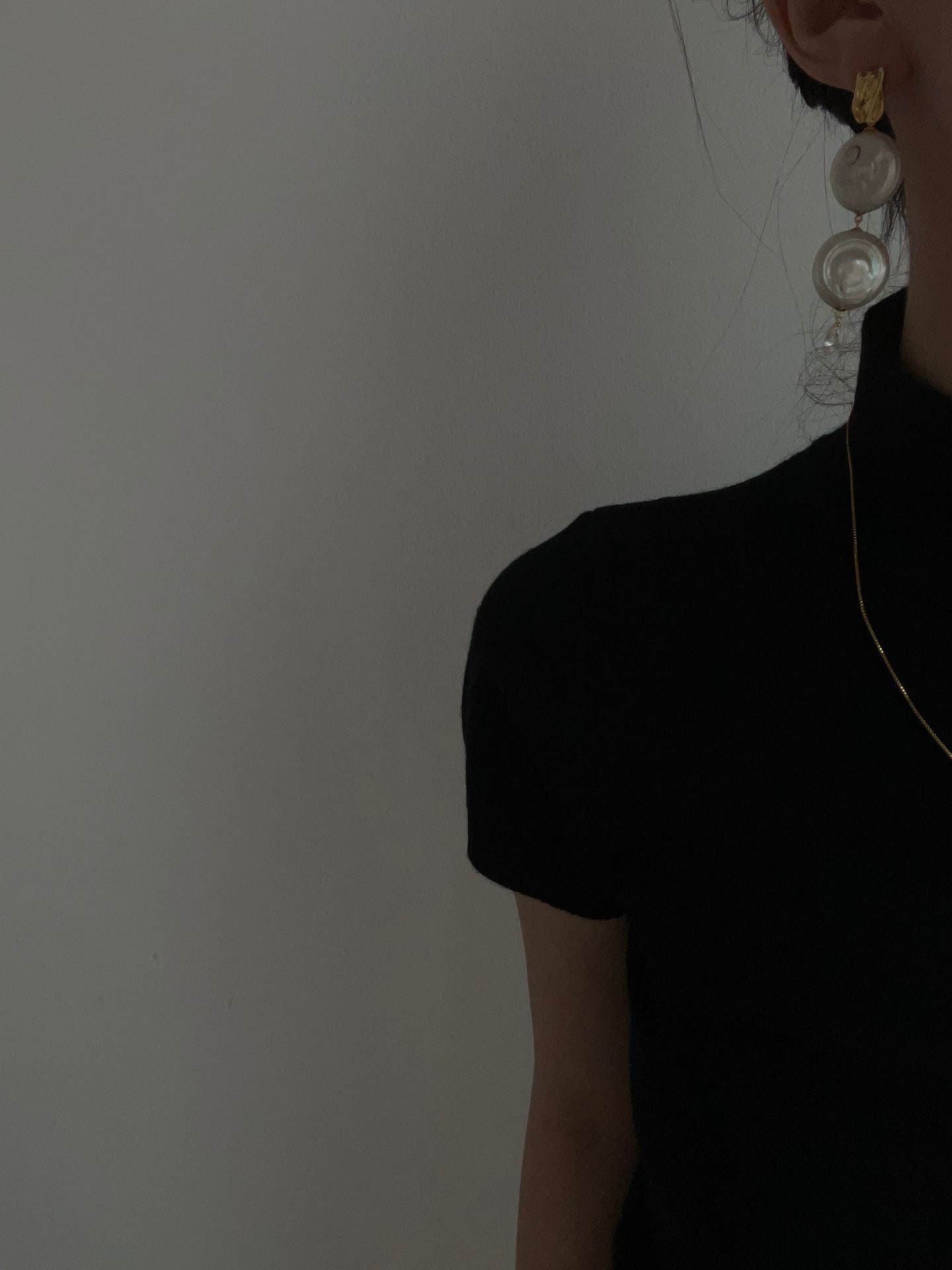 Silver-plated gold (14K Gold Filled, USA) Roman Holiday Earrings