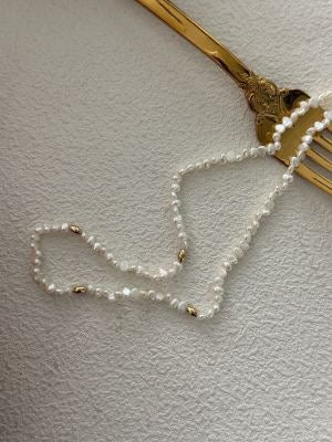 MiniBabyGold PearlNecklace MiniBabyGold PearlNecklace