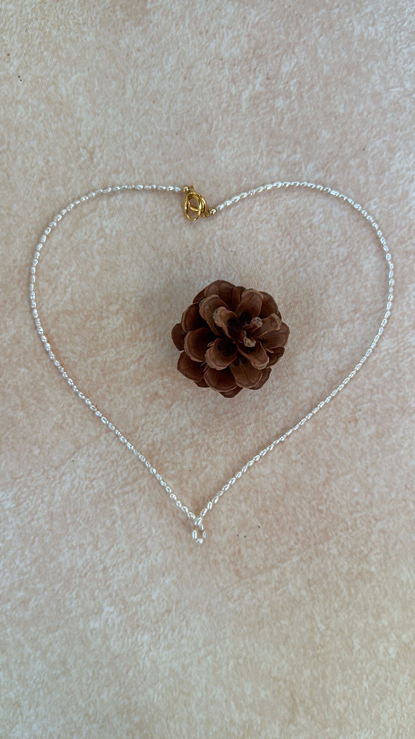 Silver Gold Plated 18K Gold 14K Gold Filled Figure Eight Pearl Necklace