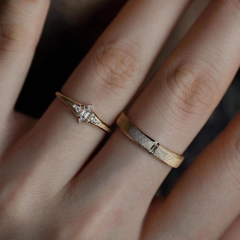 Single Diamond Ring