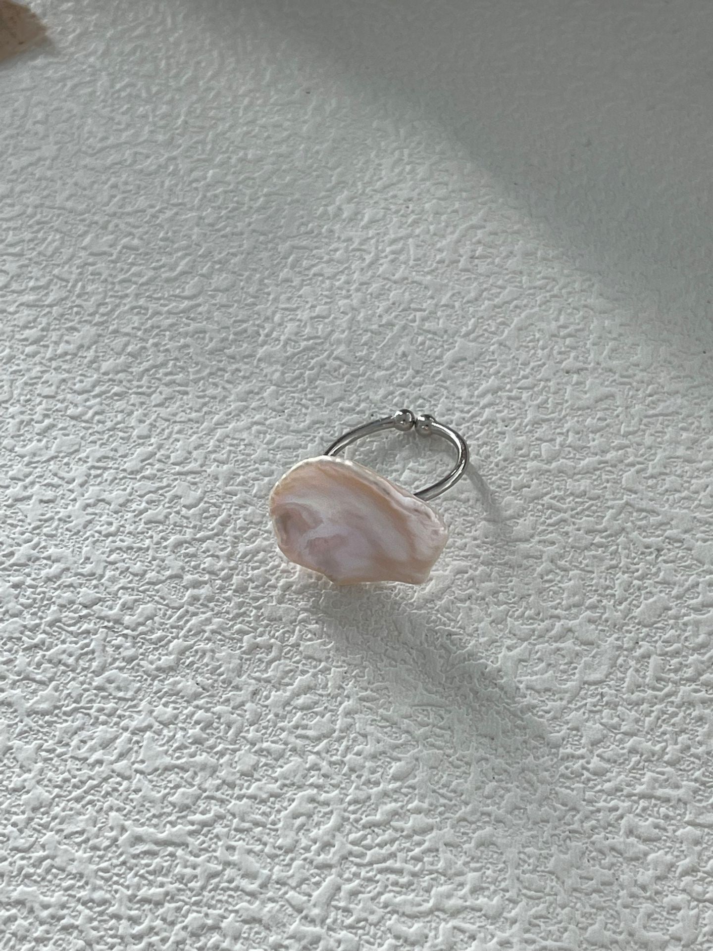 Full Sterling Silver Petal Ring