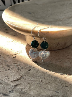 Sterling Silver Heart Earrings