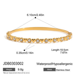 Titanium Steel Diamond Series Bracelet