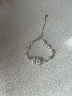 Sterling Silver Floating Life Bracelet
