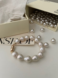 Domestic 14K Gold Filled Pearl Bracelet