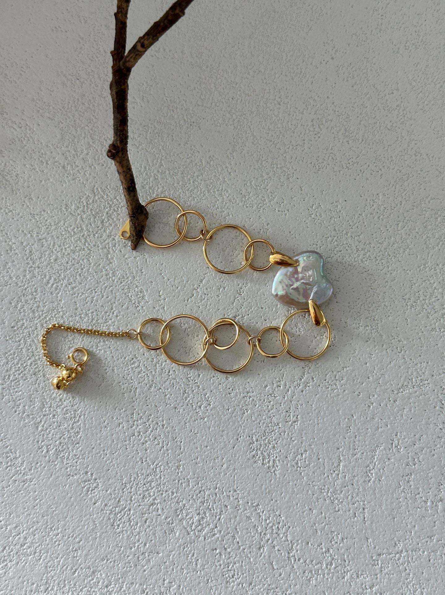Full Silver Gold Plated 18K Hoop Heart Bracelet
