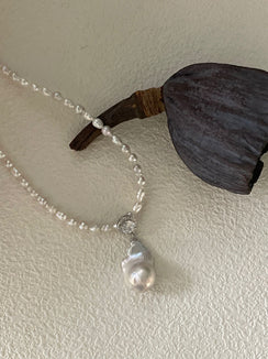 FullSterling Silver ElegantSparklingLarge Baroque