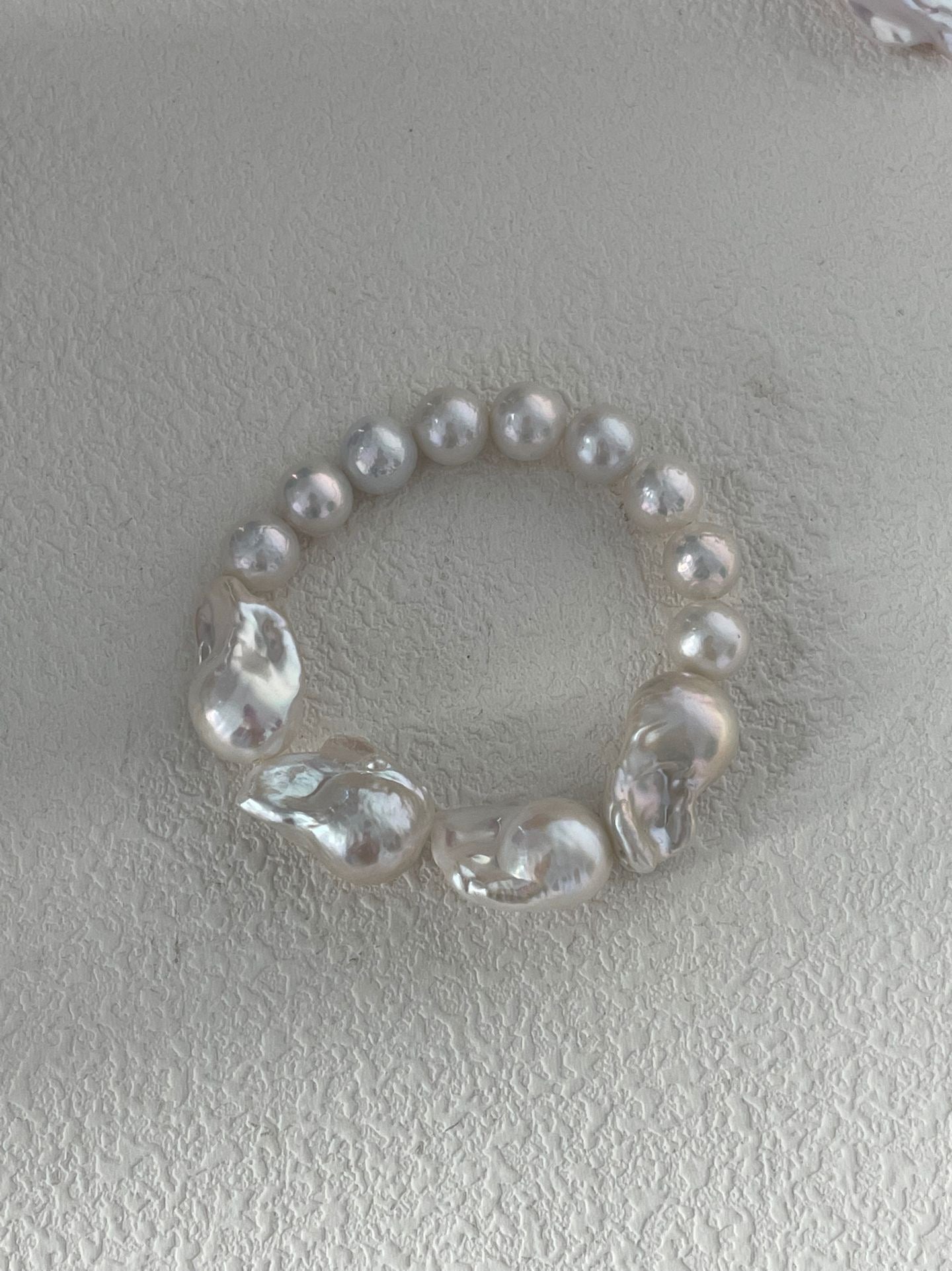 Large Baroque Beaded Bracelet