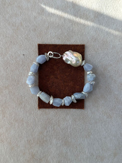 Sterling Silver Natural Bracelet