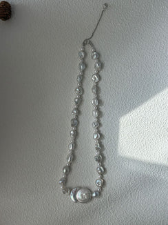 Sterling Silver Floating Life Necklace
