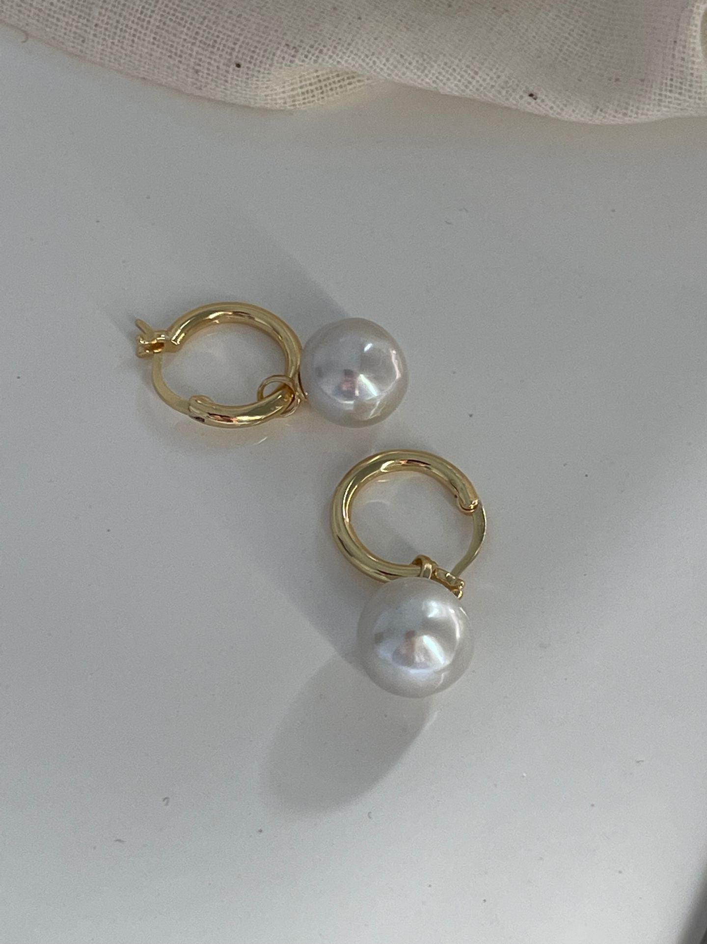 Silver Gold Plated 18K Crystal Earrings