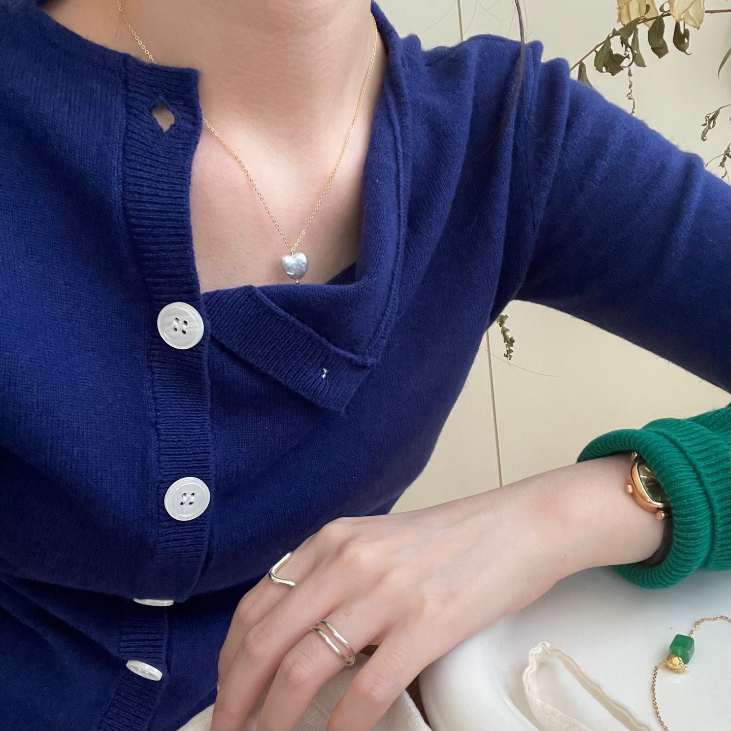 FullUS14KGold Filled HeartBeautiful BagNecklace