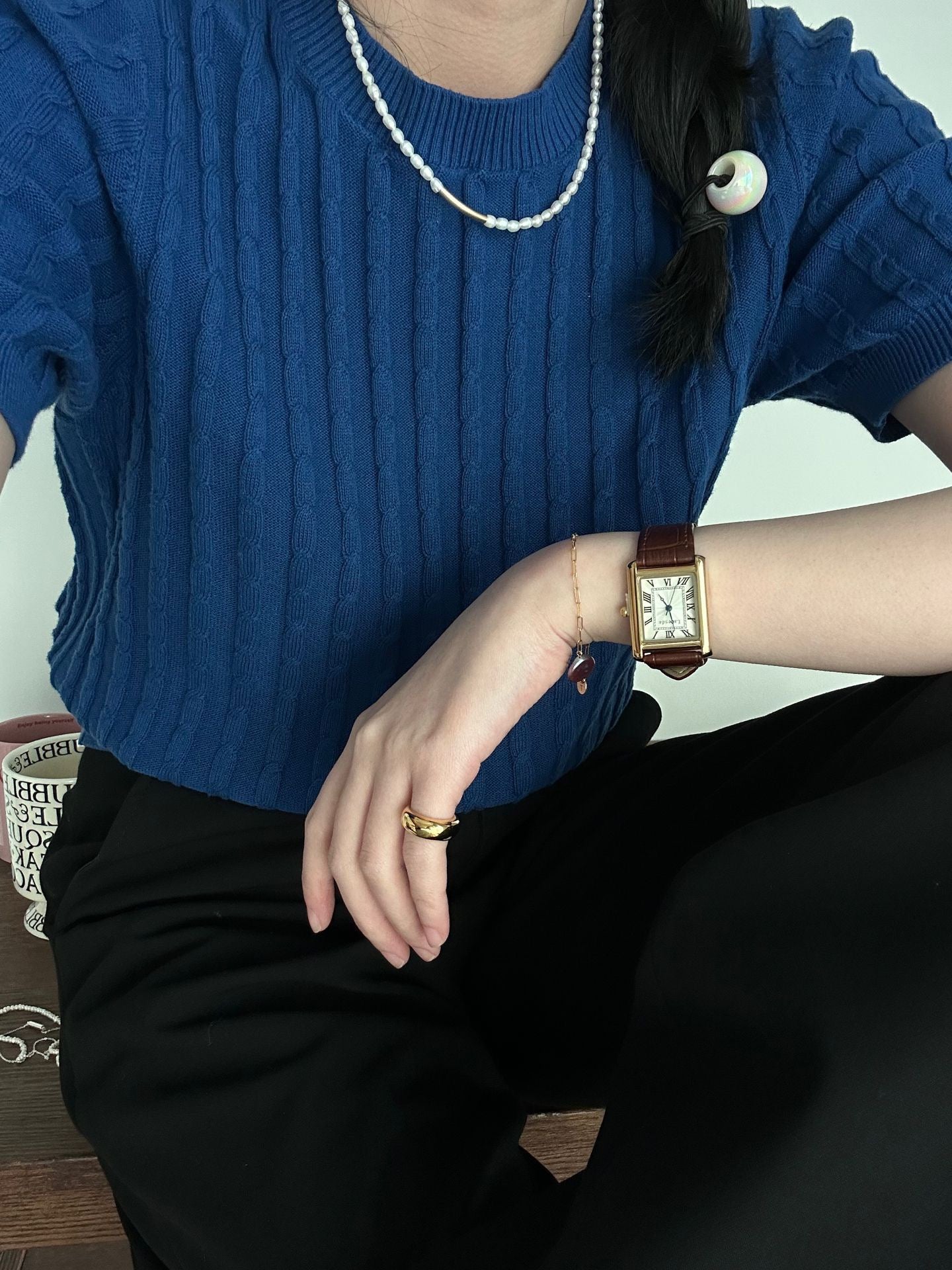 GoldSmilePearlNecklace GoldSmilePearlNecklace