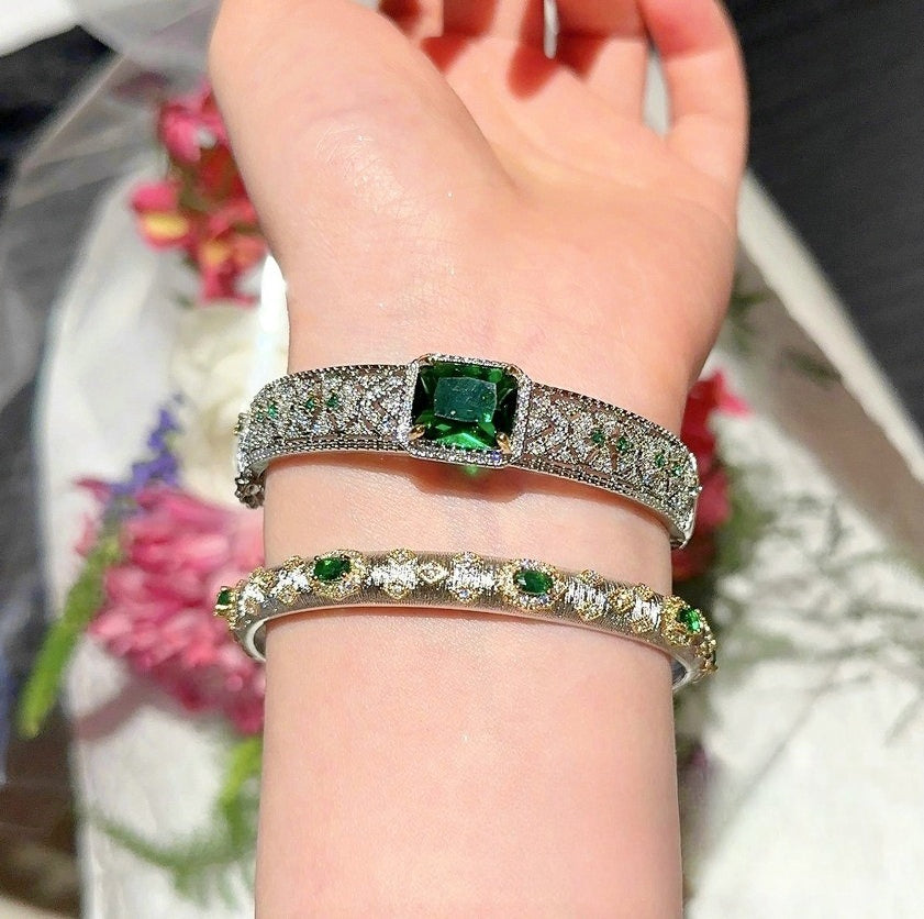 Peacock Sparkle Fireworks Bracelet