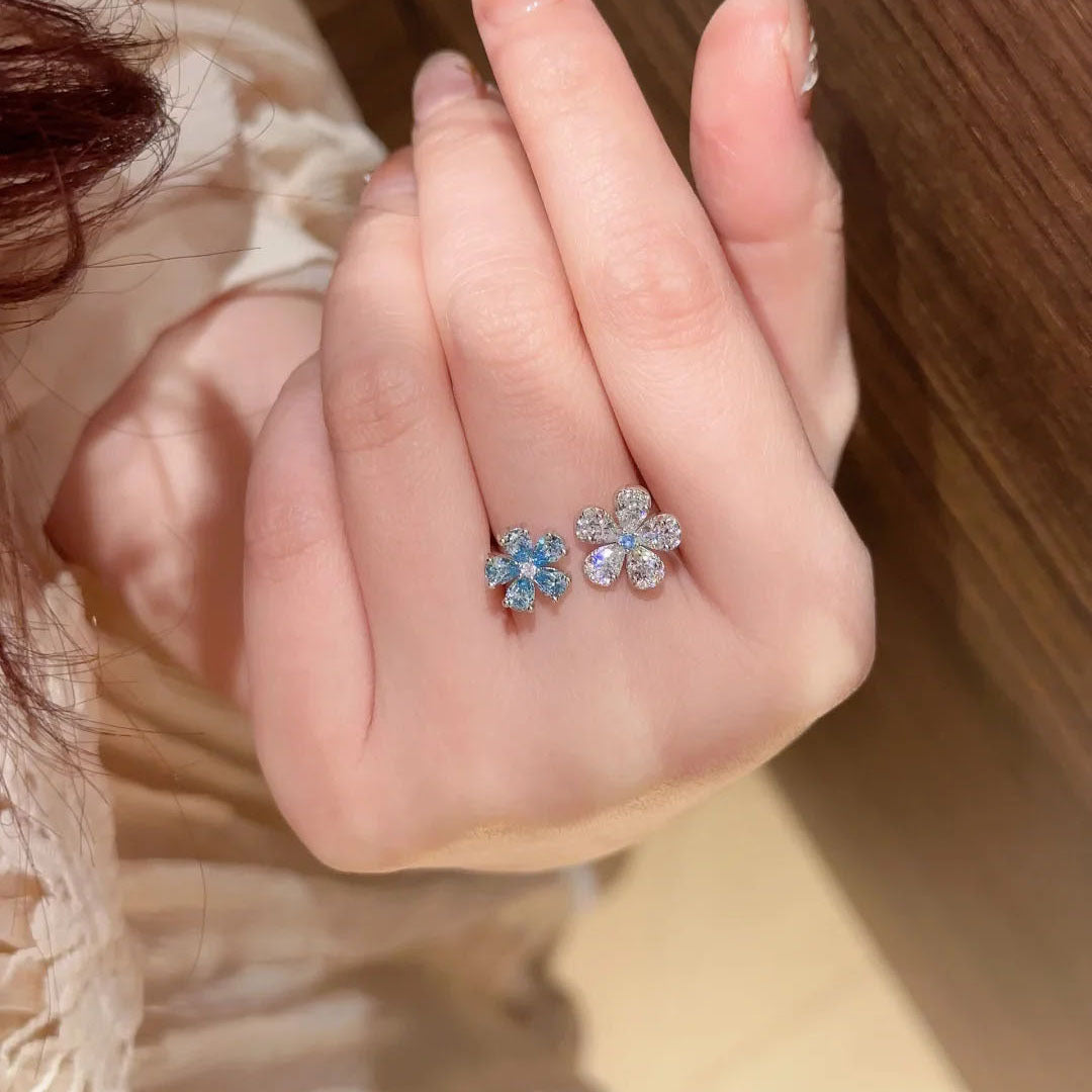 Double Flower Ring