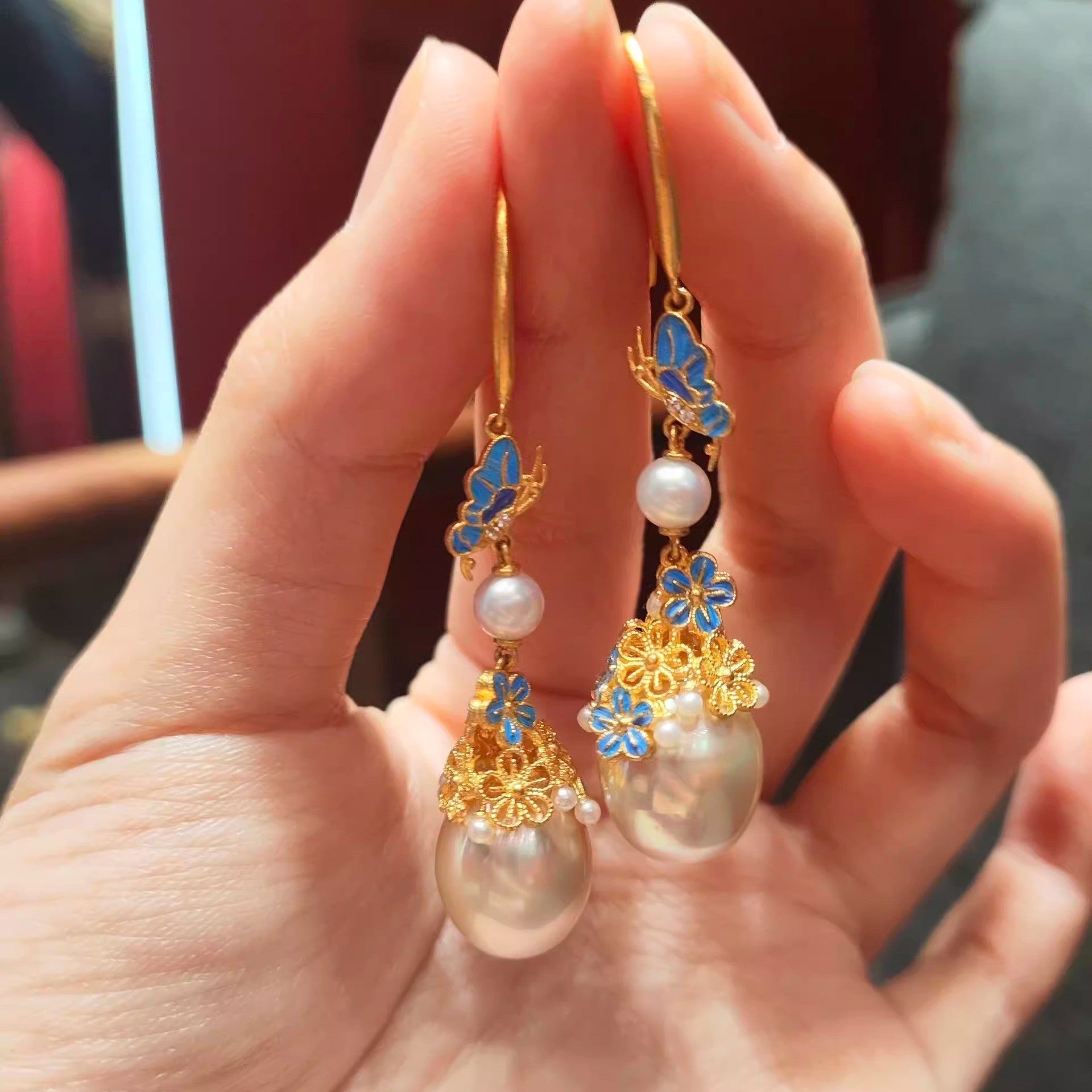 Jade Earrings
