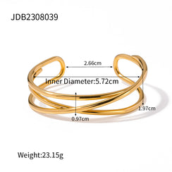 Stainless Steel Titanium Bangle Collection