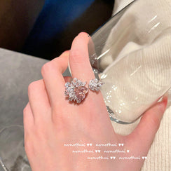 Sweetheart Feather Gemstone Ring
