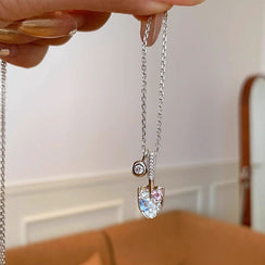 Diamond Small Shovel Necklace