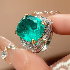 Multi-Color Rhinestone Ring
