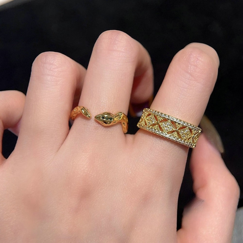 Carved Hollow Out Bangle